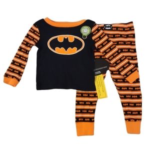 Komar Kids Boys' Batman Logo Cotton Toddler Pajama Boy's Size 2T